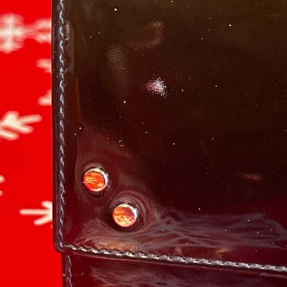 CHRISTIAN DIOR PATENT LEATHER LONG WALLET - Picture 6 of 9